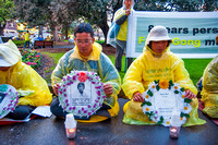 Falun Gong demonstration September 2007