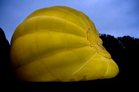 Hot air balloons at dawn, Old Parliament House