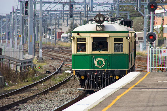 Steam train at Sydenham