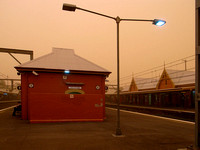 Dust storm in Sydney