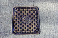 Street patterns, manhole covers