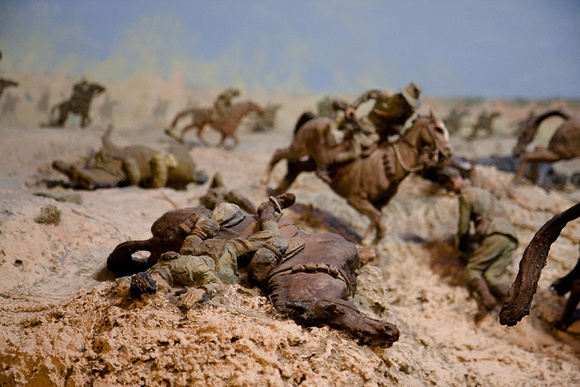 Battle of Magdhaba 1916 diorama