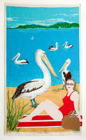Watching Pelicans, 2010, 79.0 x 46 cm