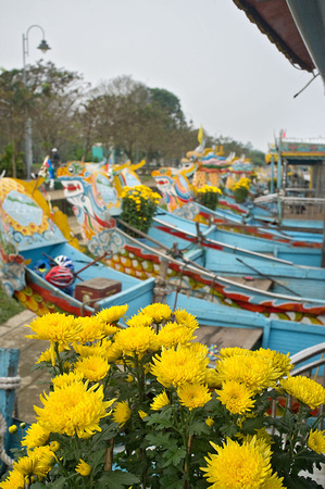 Boats on the Perfume River