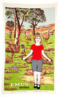 Emus and Me, 2010, 78 x 47 cm