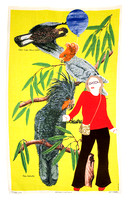 Dancing and Cockatoos,  2007, 81 x49.5 cm