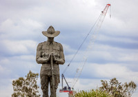 Alan Somerville sculpture of NZ soldier