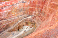 Cobar open cut gold mine