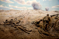 Pozieres Heights 1916 diorama