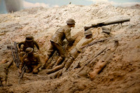 Pozieres Heights 1916 diorama